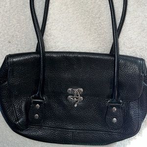 Cynthia Rowling black shoulder bag